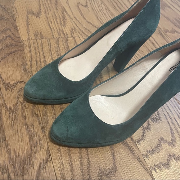 Ganni suede heels - Picture 2 of 3